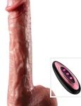 8.7in Realistic Thrusting Dildo , with 9 Vibration Modes,High Quality Waterproof Realistic Sex Toy for Men and Women Big Dildo Masturbation Anal Plug