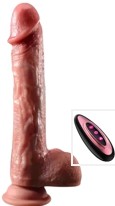 8.7in Realistic Thrusting Dildo , with 9 Vibration Modes,High Quality Waterproof Realistic Sex Toy for Men and Women Big Dildo Masturbation Anal Plug