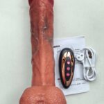 8.7in Realistic Thrusting Dildo , with 9 Vibration Modes,High Quality Waterproof Realistic Sex Toy for Men and Women Big Dildo Masturbation Anal Plug
