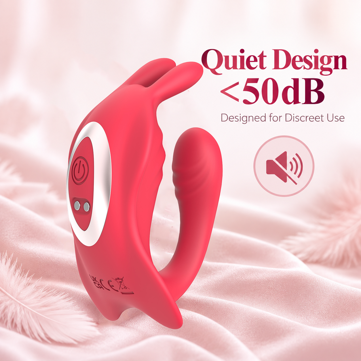 Rabbit-Ear Dual Stimulator: Powerful G-Spot and Clitoral Vibrator with App Control and Long-Distance Remote; Wearable Rabbit-Style Vibrating Sex Toy - Image 4